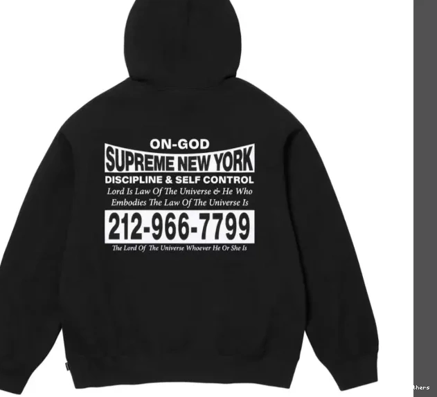 L SWEATSHIRT HOODED XL Sapphire M GOD Black&Grey S FW24 ON 0921